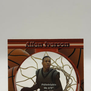 Allen Iverson Pacific Crown Collection Card #JB-6 Rookie Card FRENLY BRICKS - Open 7 Days