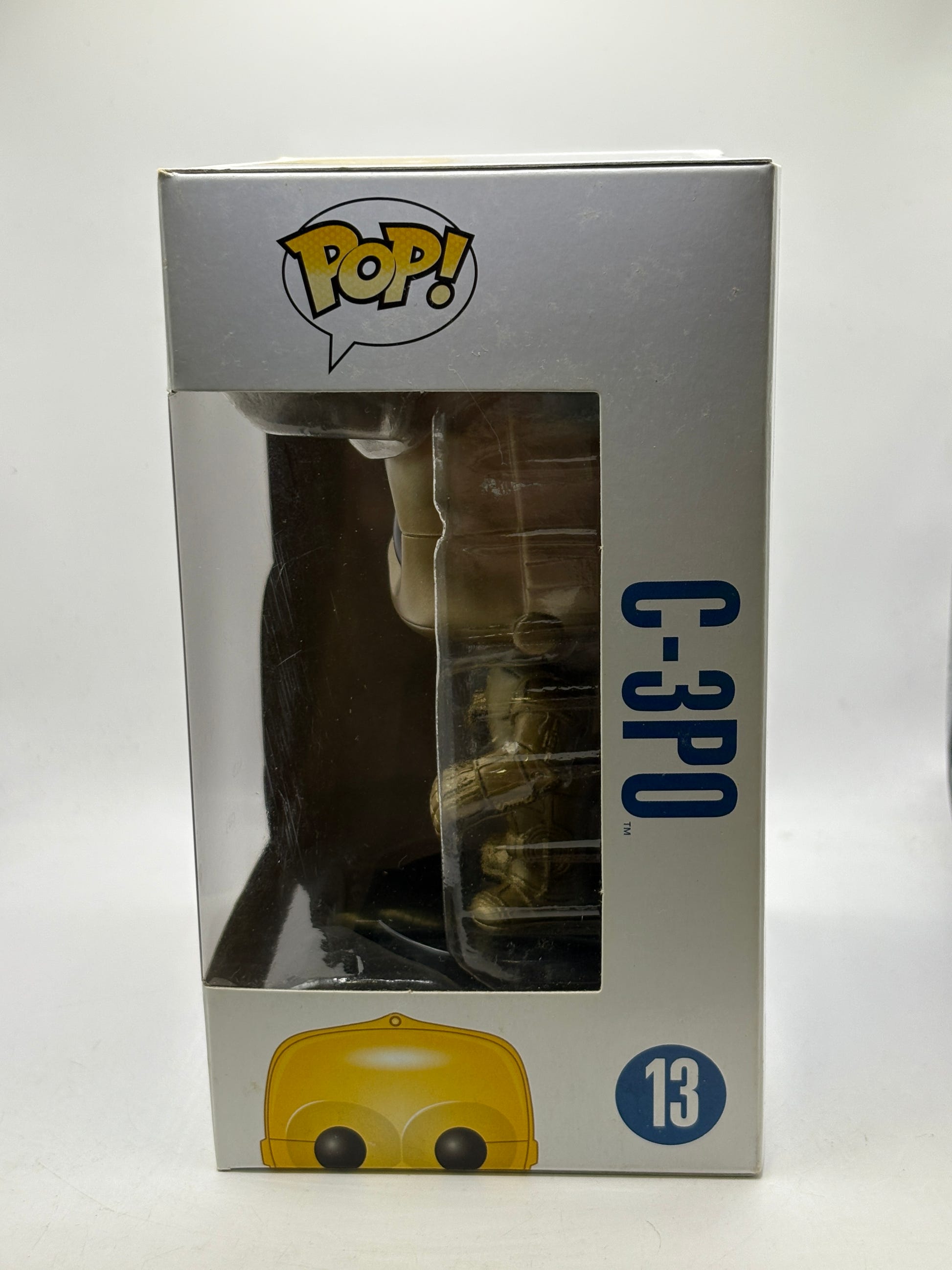 Funko POP! Star Wars #13 C-3PO Vinyl Bobble-Head Blue Box image 2