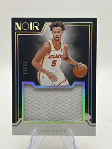 2024-25 Panini Noir Basketball - Dyson Daniels #JM-DYS Patch /99 MISCUT
