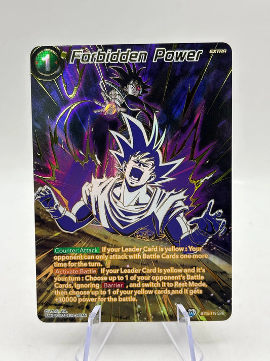 Dragon Ball Super Masters - Forbidden Power BT15-119 SPR FRENLY BRICKS - Open 7 Days