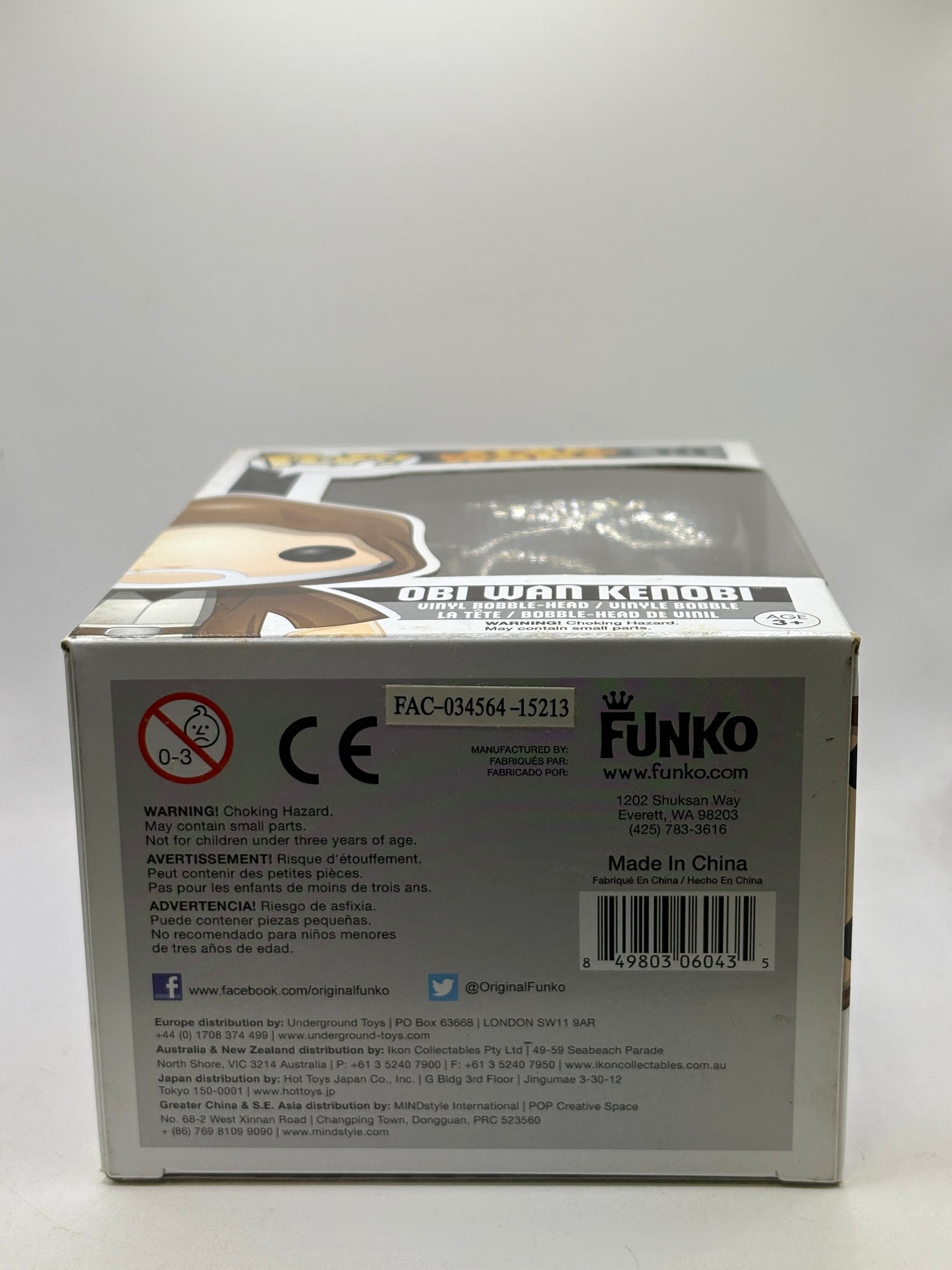 Funko POP! Star Wars #10 Obi Wan Kenobi Vinyl Bobble-Head