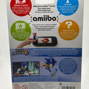 Nintendo Amiibo Super Smash Bros Collection Sonic the Hedgehog #26 Sealed FRENLY BRICKS - Open 7 Days