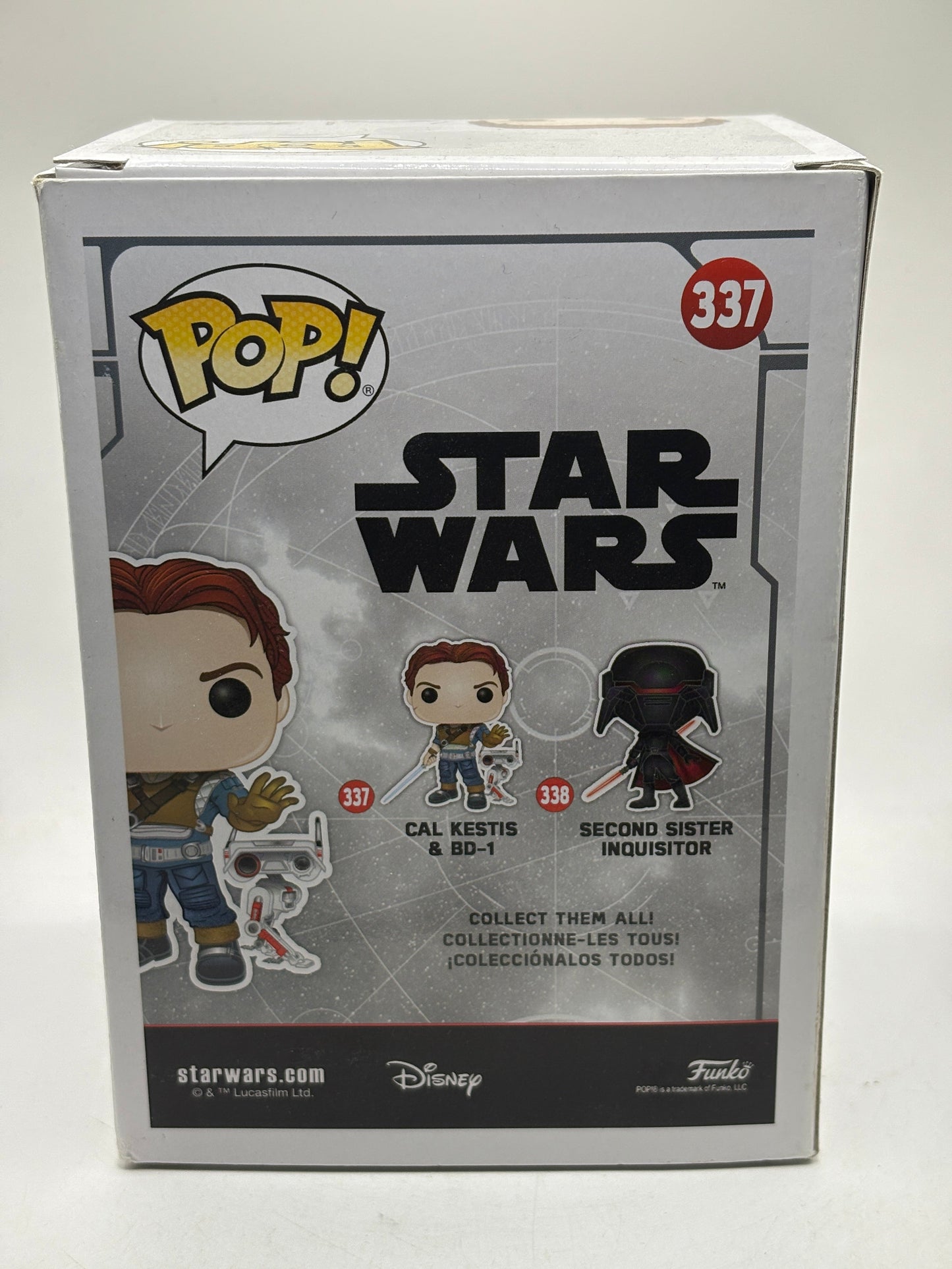 Funko POP! Star Wars #337 Kal Kestis & BD-1 Bobble-Head FRENLY BRICKS - Open 7 Days