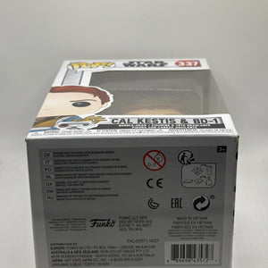 Funko POP! Star Wars #337 Kal Kestis & BD-1 Bobble-Head FRENLY BRICKS - Open 7 Days