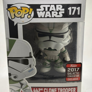 Funko POP! Star Wars #171 442nd Clone Trooper 2017 Galactic Convention Exclusive FRENLY BRICKS - Open 7 Days