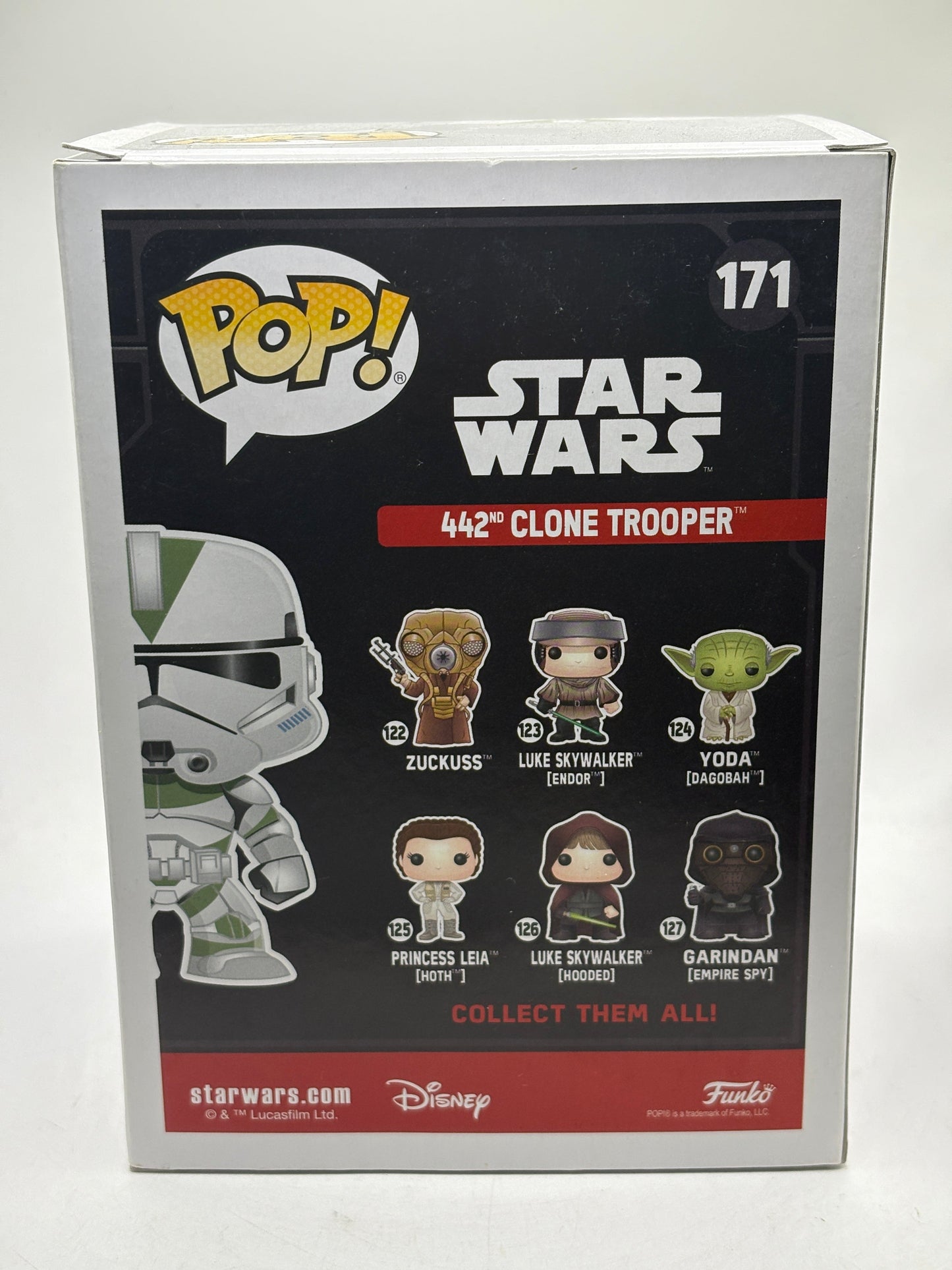 Funko POP! Star Wars #171 442nd Clone Trooper 2017 Galactic Convention Exclusive FRENLY BRICKS - Open 7 Days