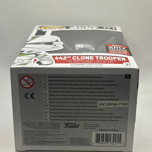 Funko POP! Star Wars #171 442nd Clone Trooper 2017 Galactic Convention Exclusive FRENLY BRICKS - Open 7 Days