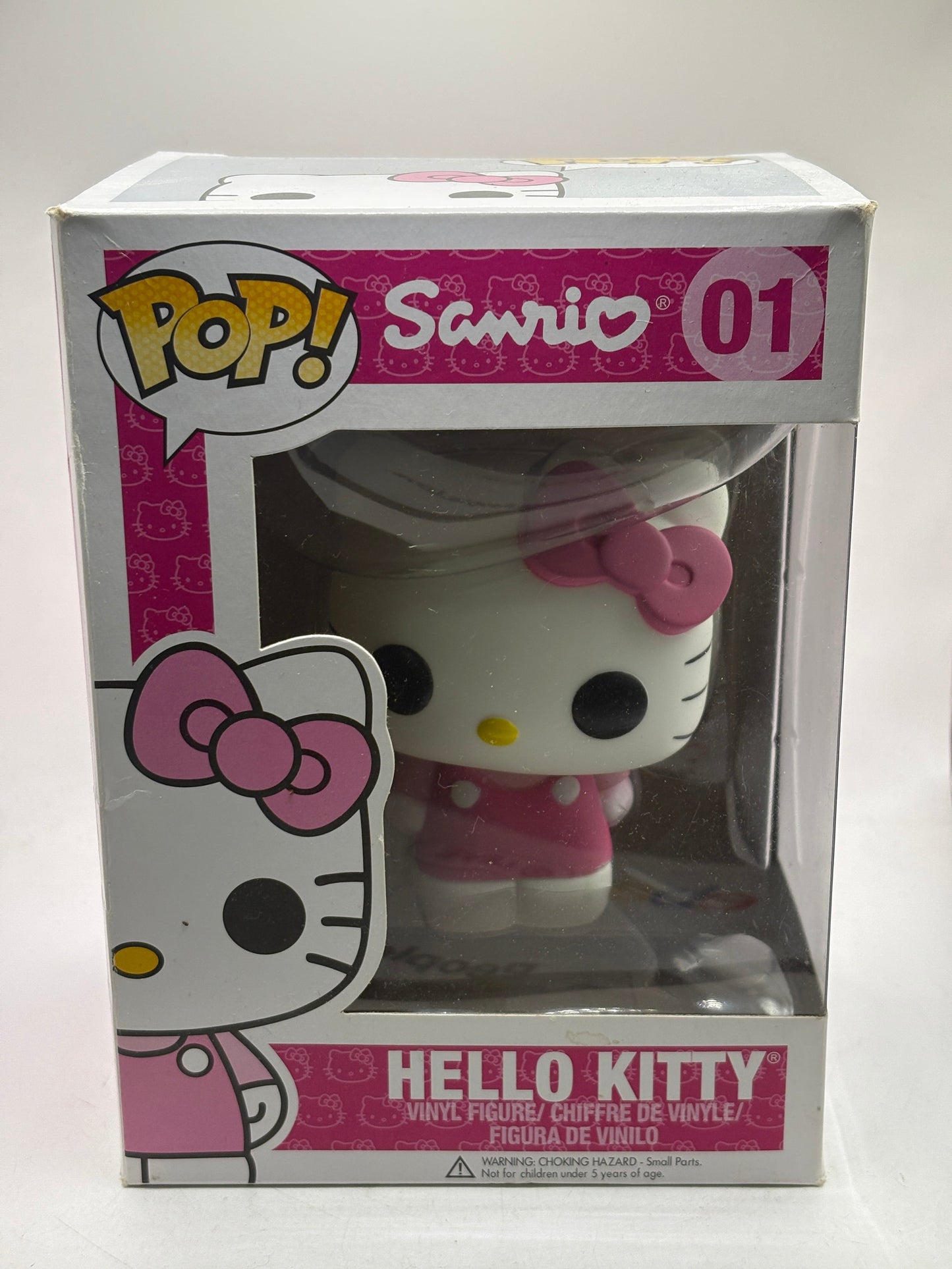 Funko POP! Sanrio #01 Hello Kitty Vinyl Figure Original Pink Suit FRENLY BRICKS - Open 7 Days