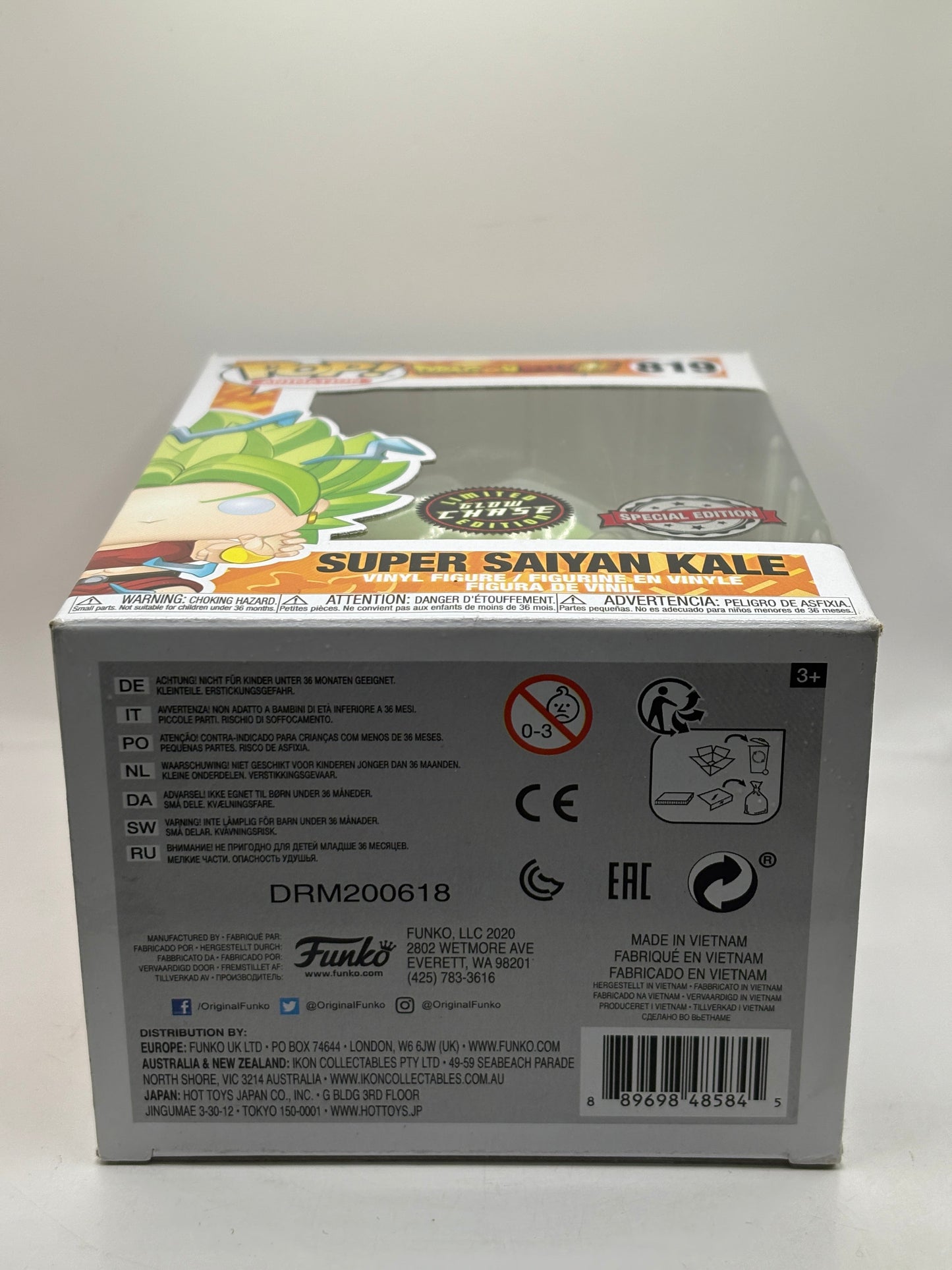 Funko POP! Animation Dragon Ball Super #819 Super Saiyan Kale Glow Chase FRENLY BRICKS - Open 7 Days