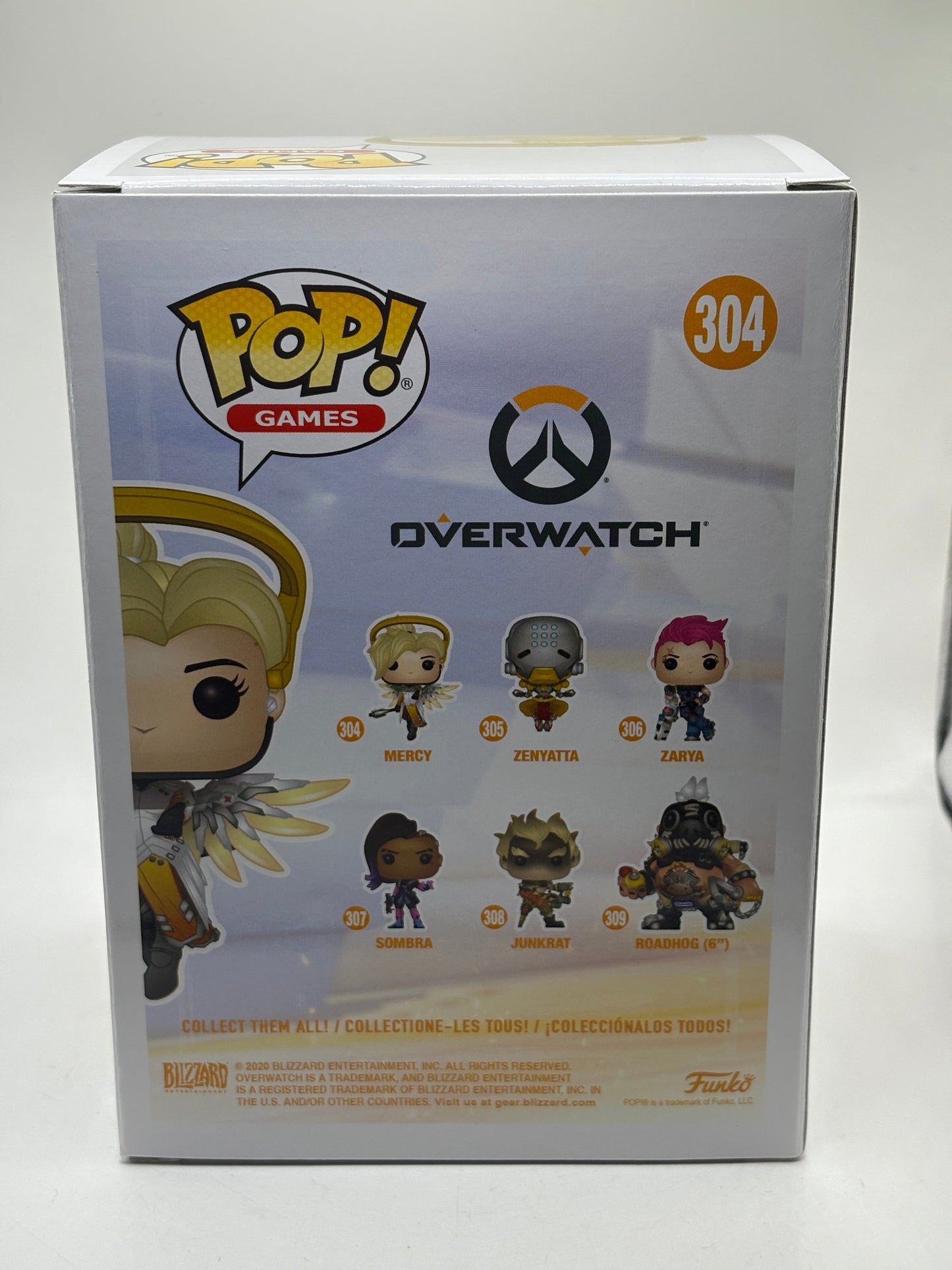 Funko POP! Games Overwatch #304 Mercy Diamond Special Edition Vinyl Figure FRENLY BRICKS - Open 7 Days