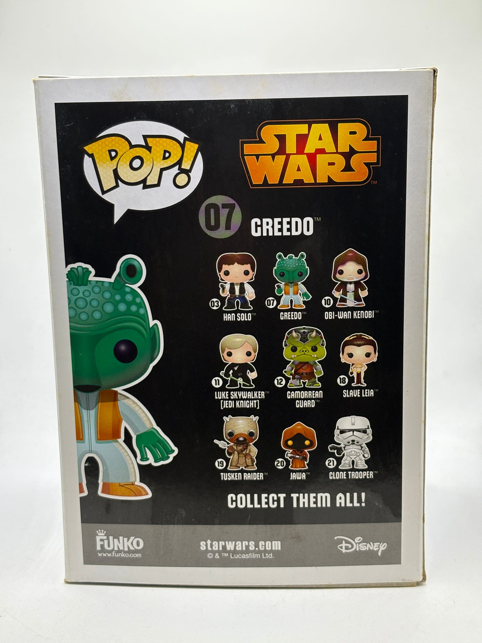 Funko POP! Star Wars #07 Greedo Vinyl Bobble-Head image 3