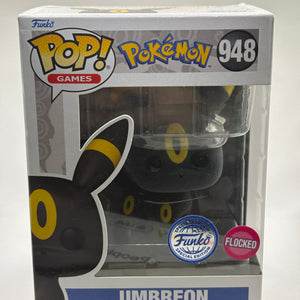 Funko POP! Games Pokemon #948 Umbreon Flocked Special Edition FRENLY BRICKS - Open 7 Days