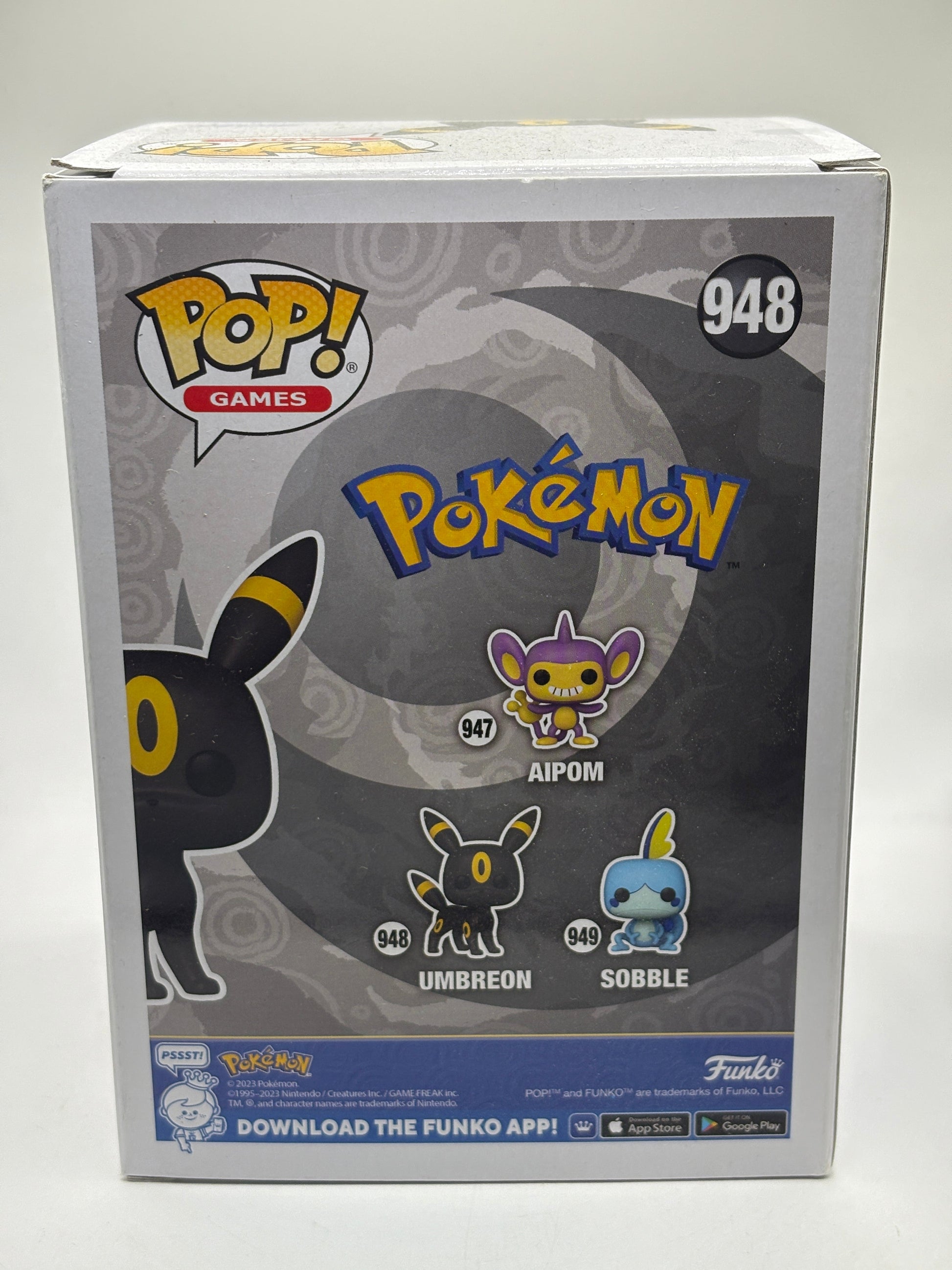 Funko POP! Games Pokemon #948 Umbreon Flocked Special Edition FRENLY BRICKS - Open 7 Days