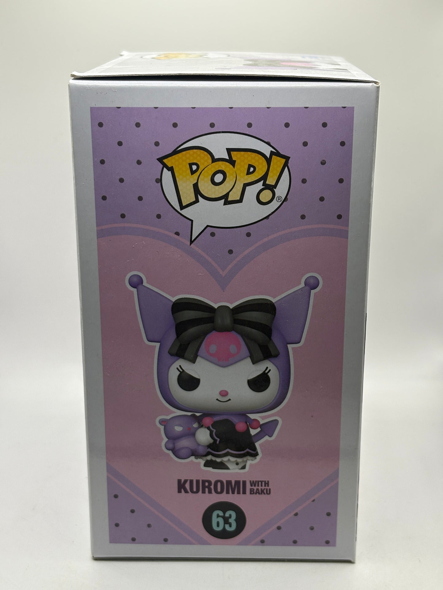 Funko POP! Kuromi #63 Kuromi with Baku Special Edition Vinyl Figure FRENLY BRICKS - Open 7 Days