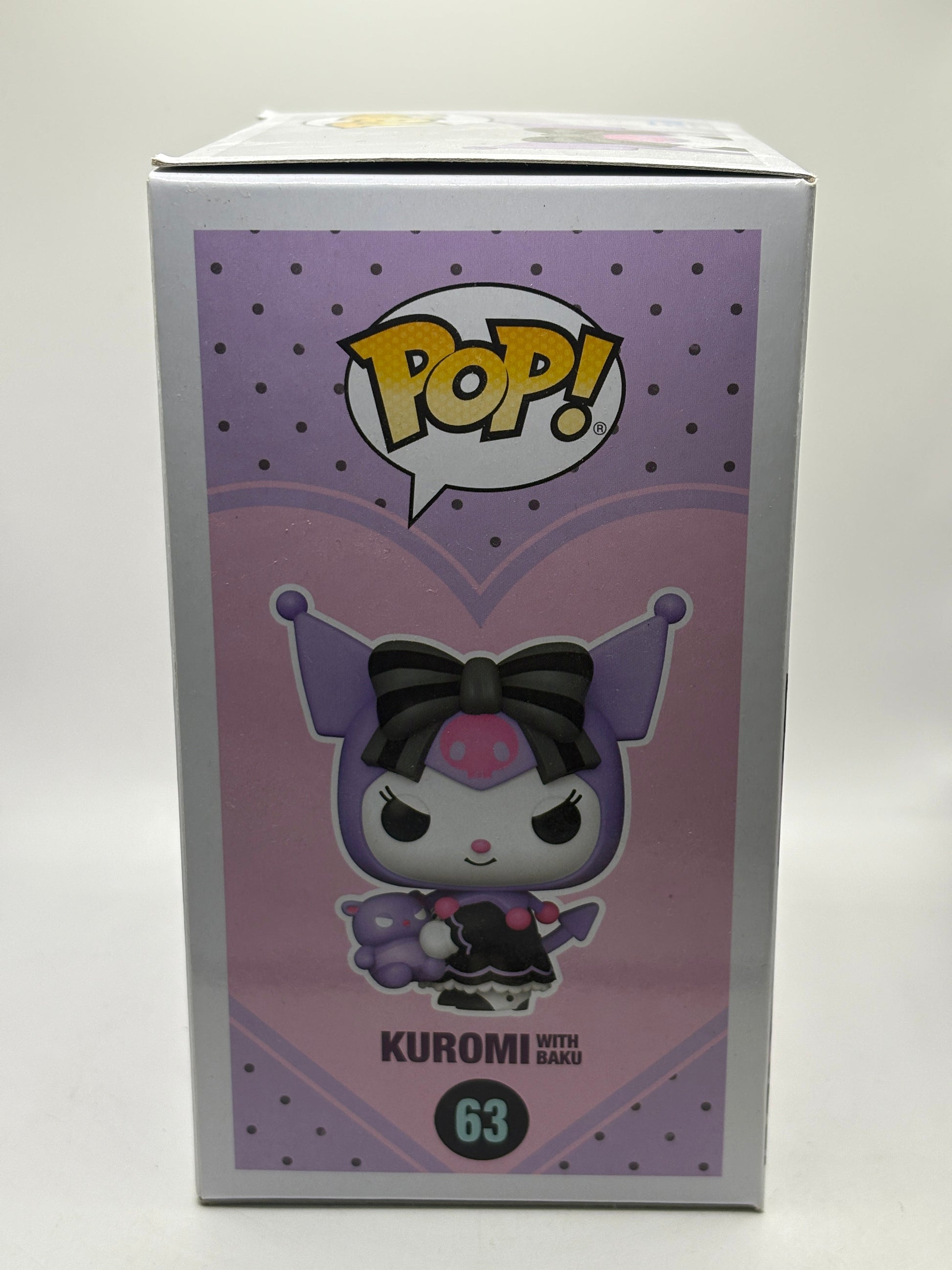 Funko POP! Kuromi #63 Kuromi with Baku Special Edition Vinyl Figure FRENLY BRICKS - Open 7 Days