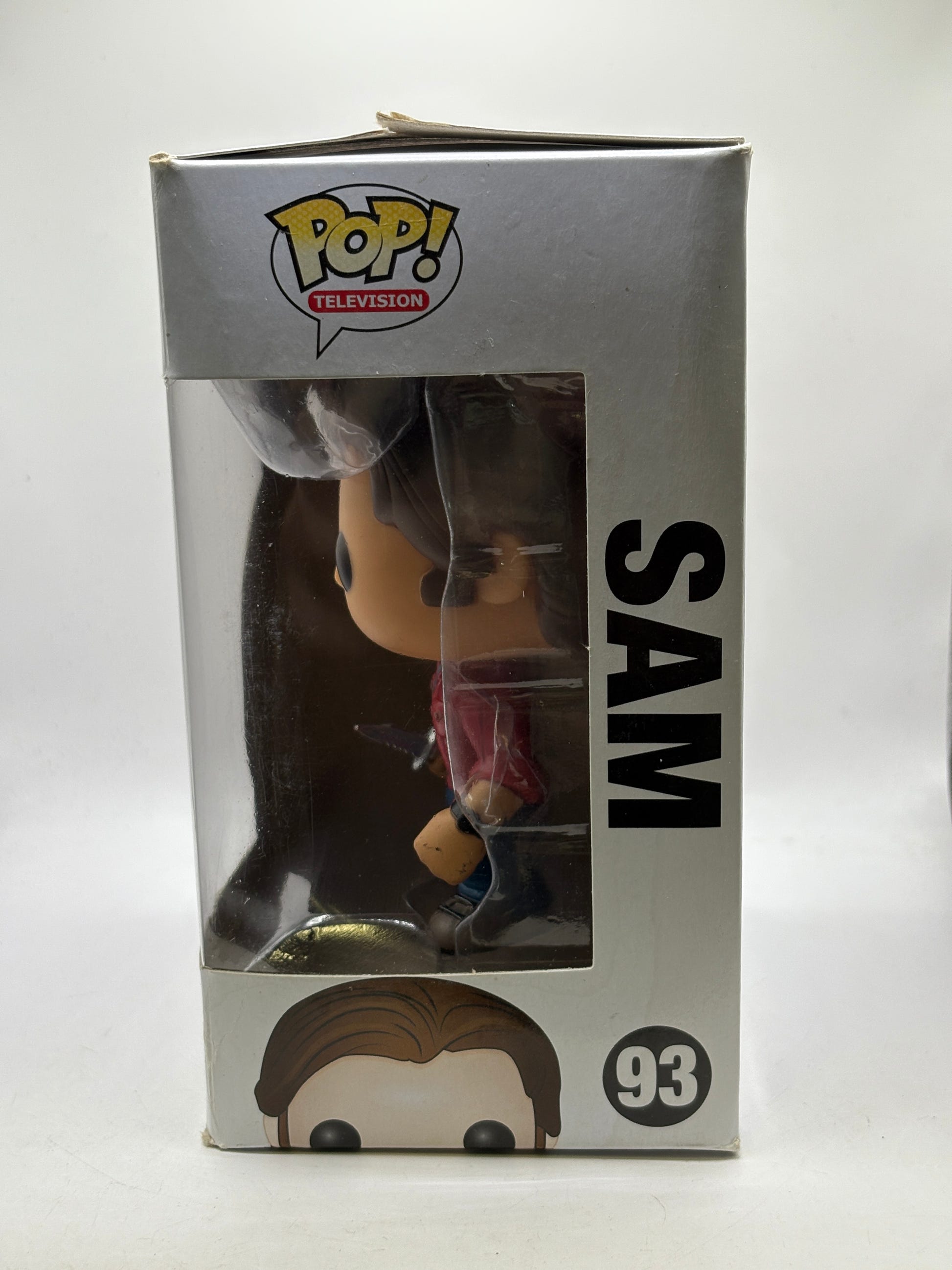 Funko POP! Television Supernatural #93 Sam Vinyl Figure Box Damage image 2
