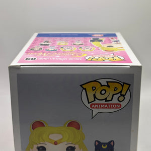 Funko POP! Animation Sailor Moon #89 Sailor Moon & Luna Vinyl Figure FRENLY BRICKS - Open 7 Days
