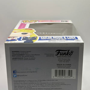 Funko POP! Animation Sailor Moon #89 Sailor Moon & Luna Vinyl Figure FRENLY BRICKS - Open 7 Days