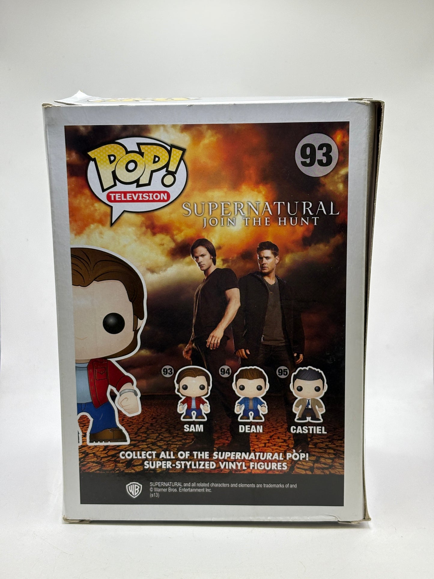 Funko POP! Television Supernatural #93 Sam Vinyl Figure Box Damage