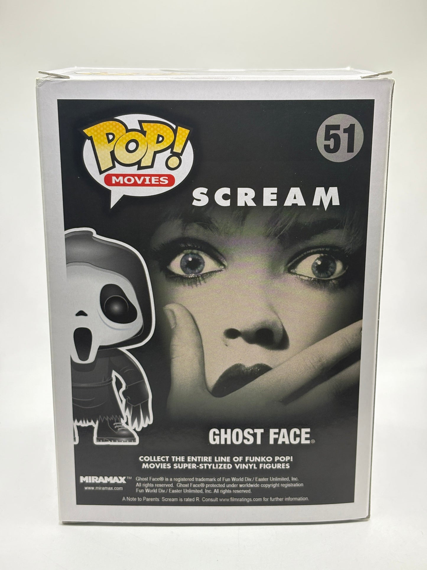 Funko POP! Movies Scream #51 Ghost Face Vinyl Figure FRENLY BRICKS - Open 7 Days