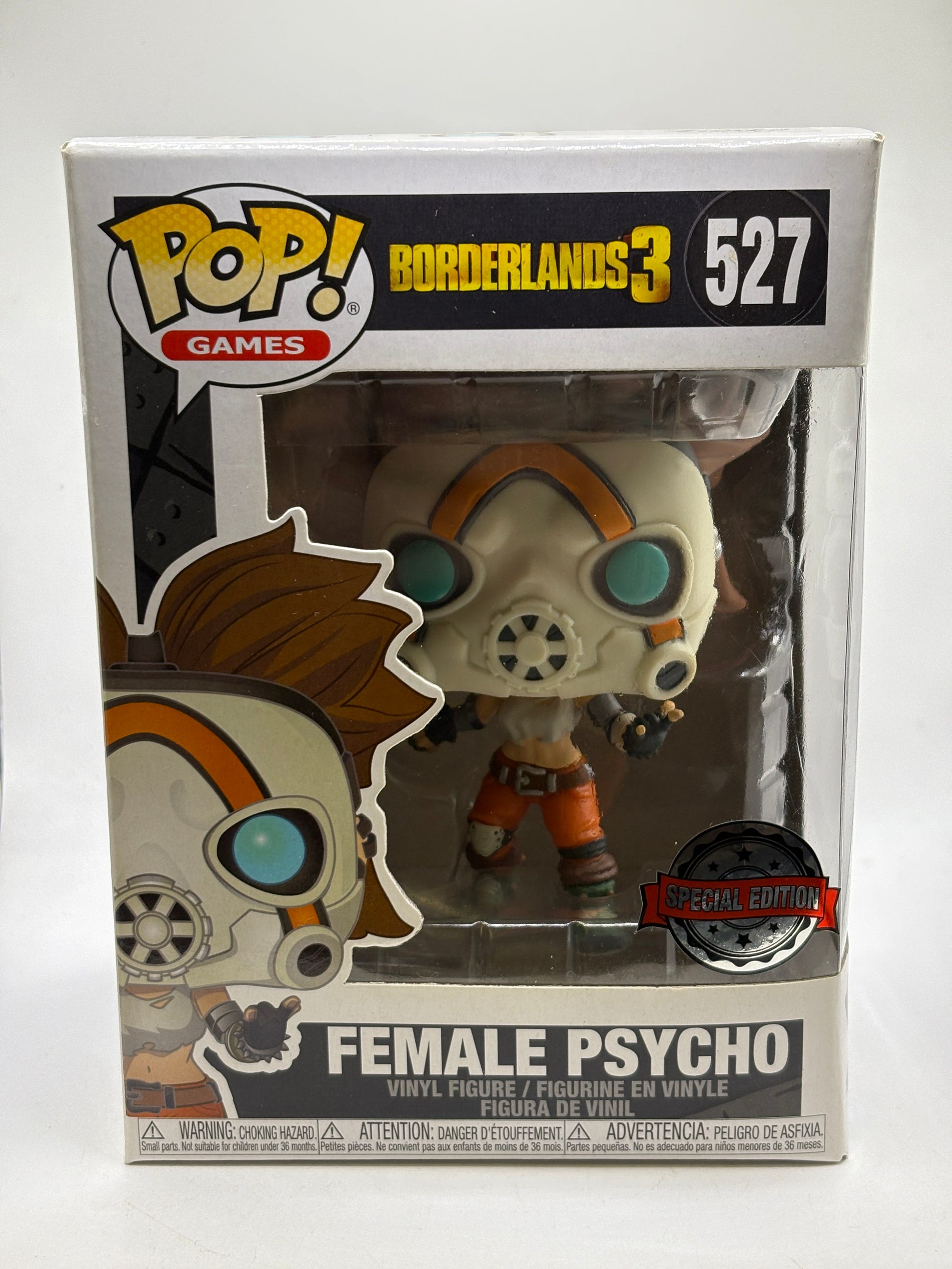 Funko POP! Games Borderlands 3 #527 Female Psycho Special Edition image 1
