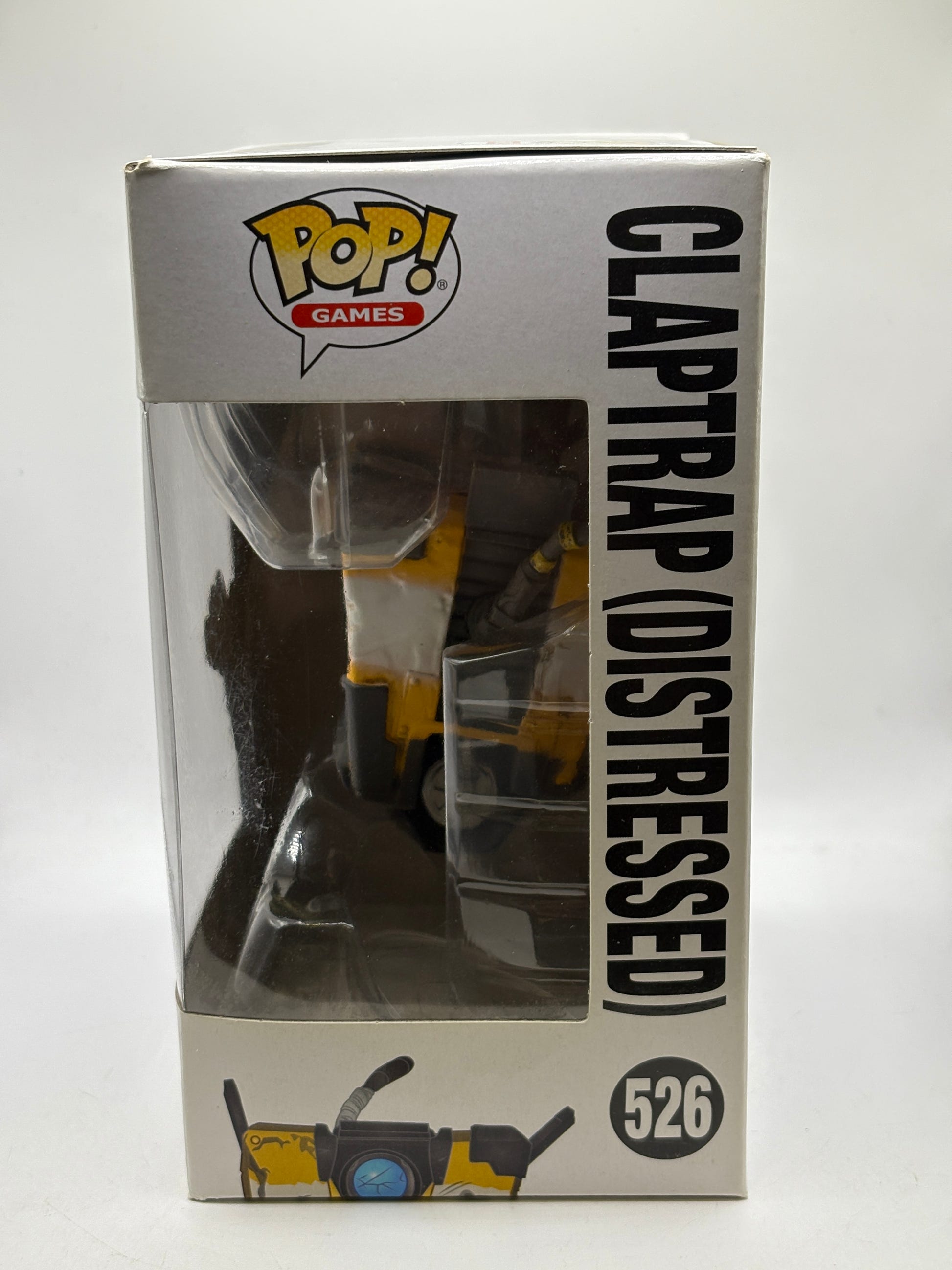 Funko POP! Games Borderlands 3 #526 Claptrap (Distressed) Vinyl Figure image 2
