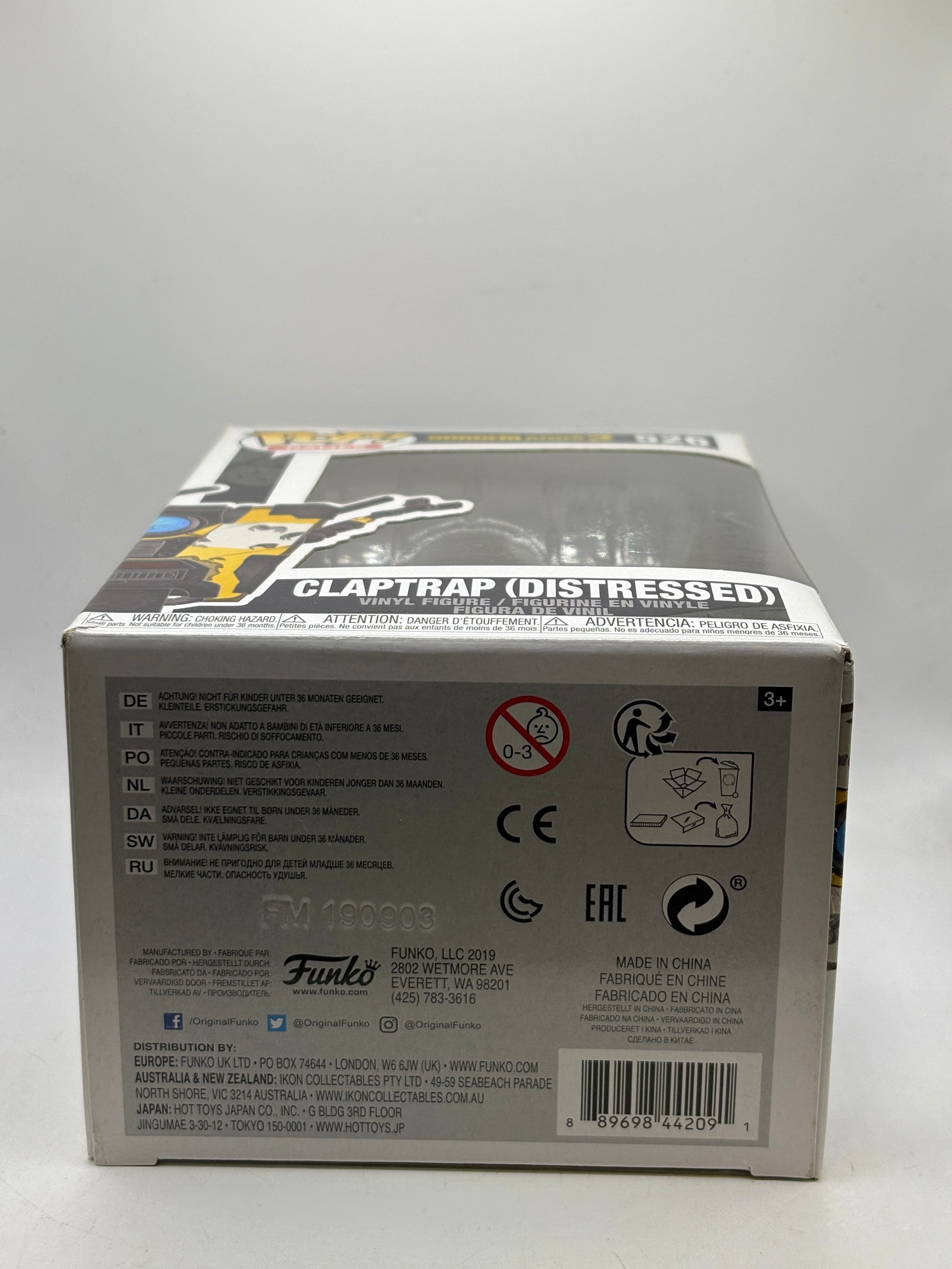 Funko POP! Games Borderlands 3 #526 Claptrap (Distressed) Vinyl Figure image 6