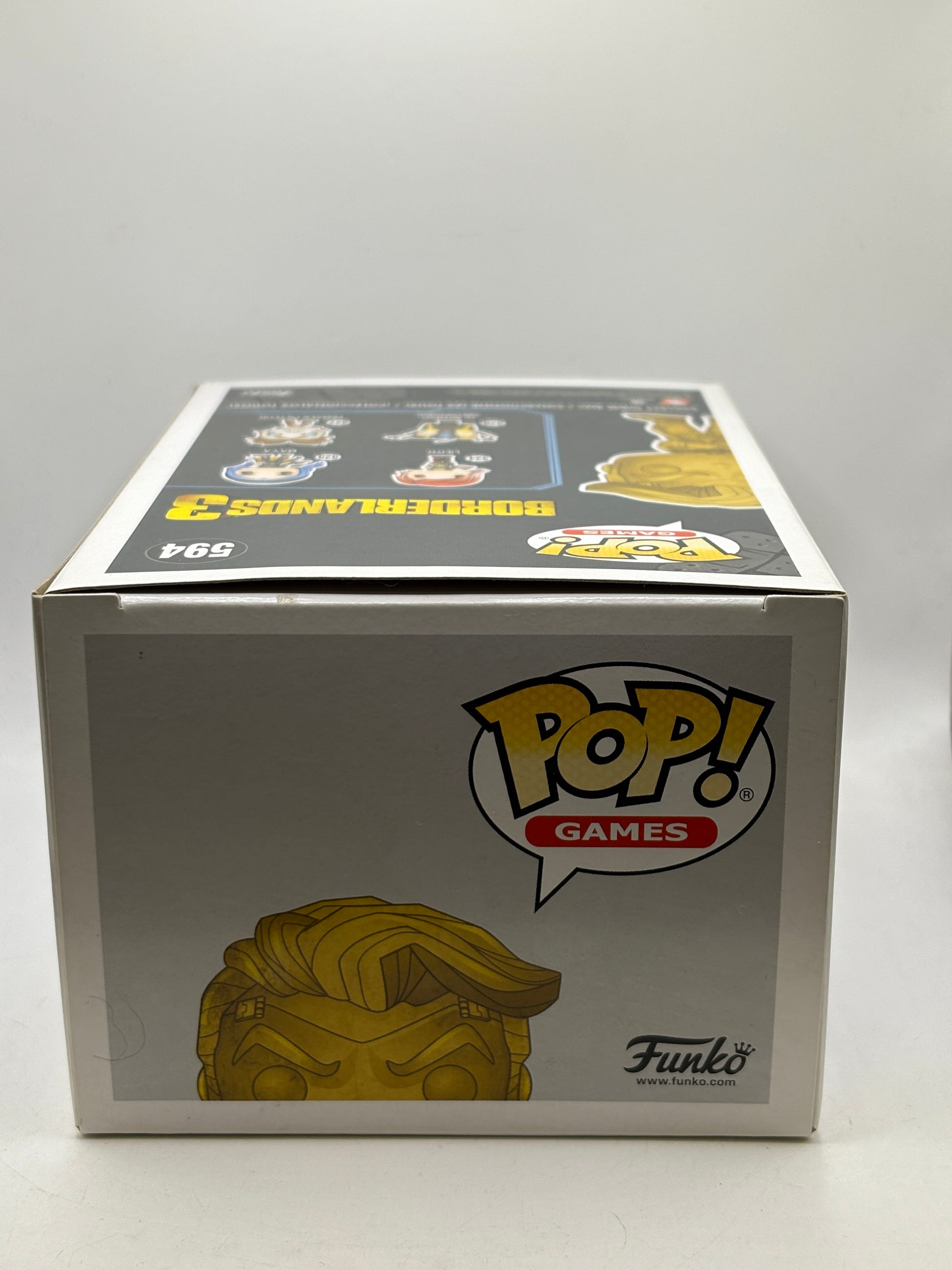 Funko POP! Games Borderlands 3 #594 Handsome Jack Gold Special Edition image 5