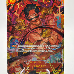 One Piece TCG OP09 - Gol.D.Roger OP09-118 Secret Rare NM FRENLY BRICKS - Open 7 Days