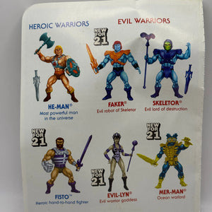 2021 Mattel Masters of the Universe Origins MOTU FAKER Action Figure  Loose FRENLY BRICKS - Open 7 Days