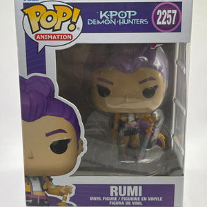 Funko POP! Animation K-Pop Demon Hunters #2257 Rumi Vinyl Figure FRENLY BRICKS - Open 7 Days