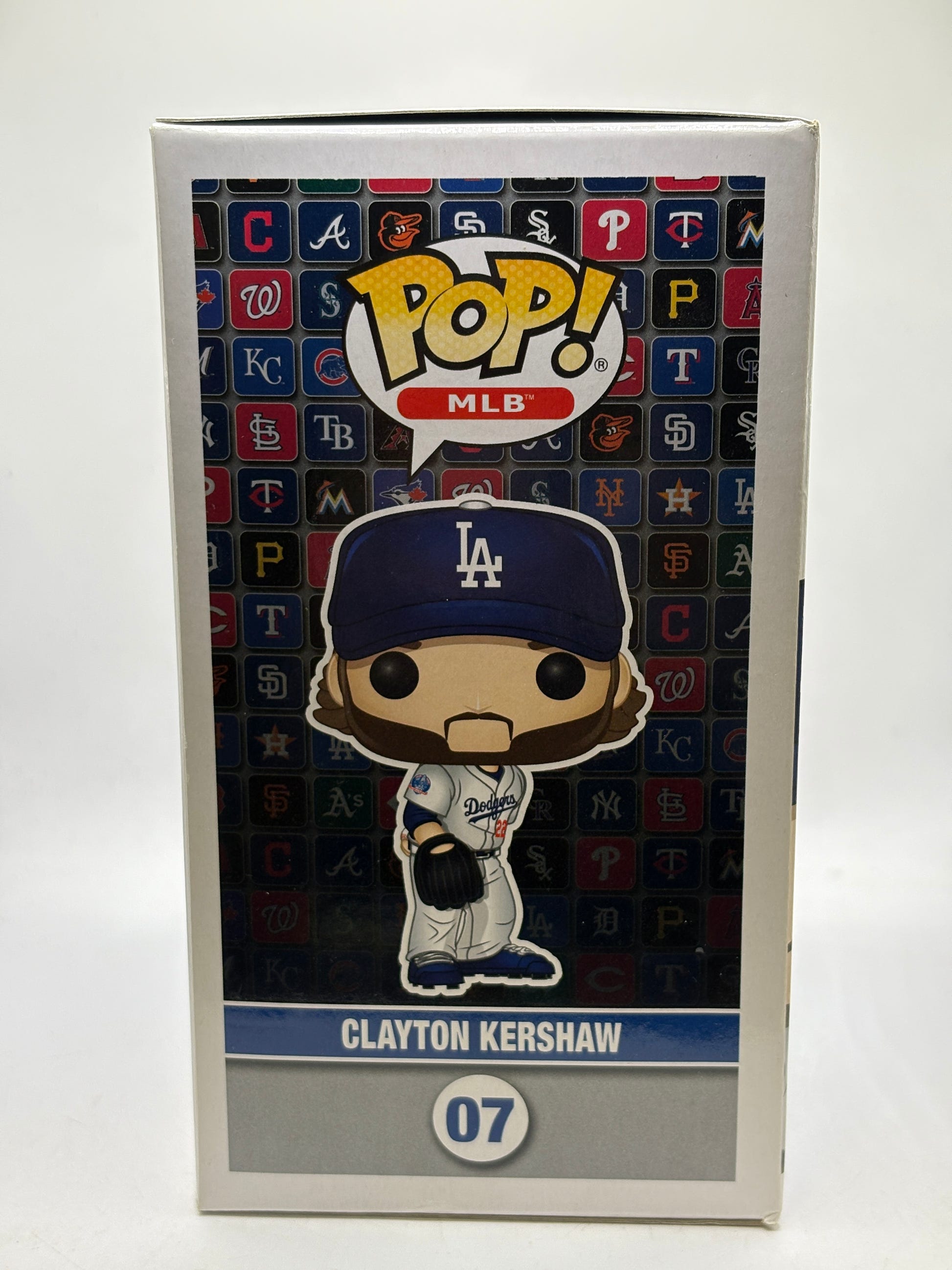 Funko POP! MLB Dodgers #07 Clayton Kershaw Vinyl Figure image 4