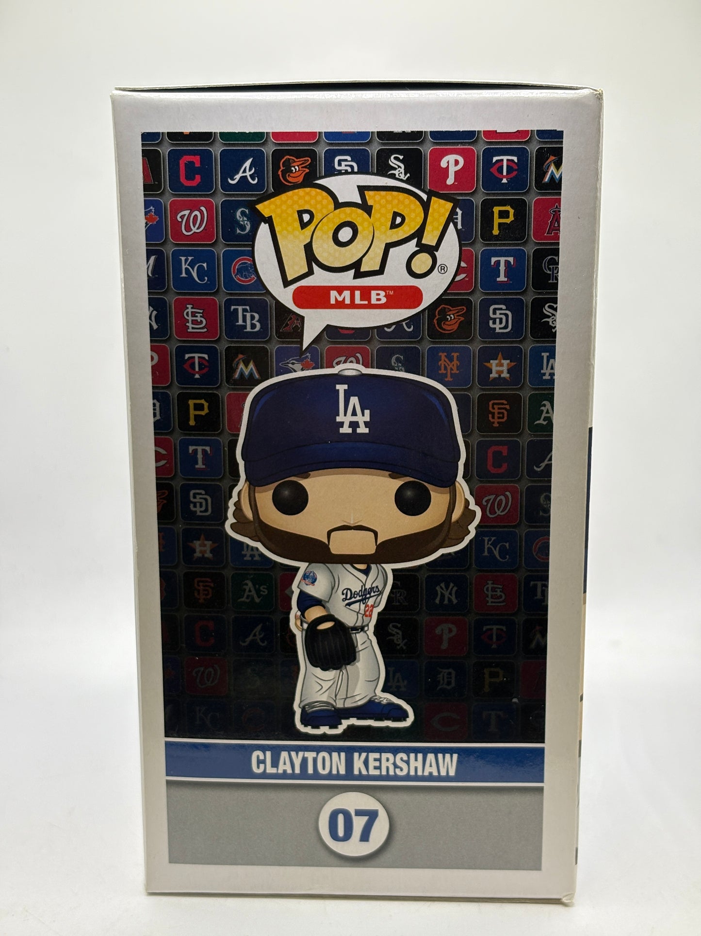 Funko POP! MLB Dodgers #07 Clayton Kershaw Vinyl Figure