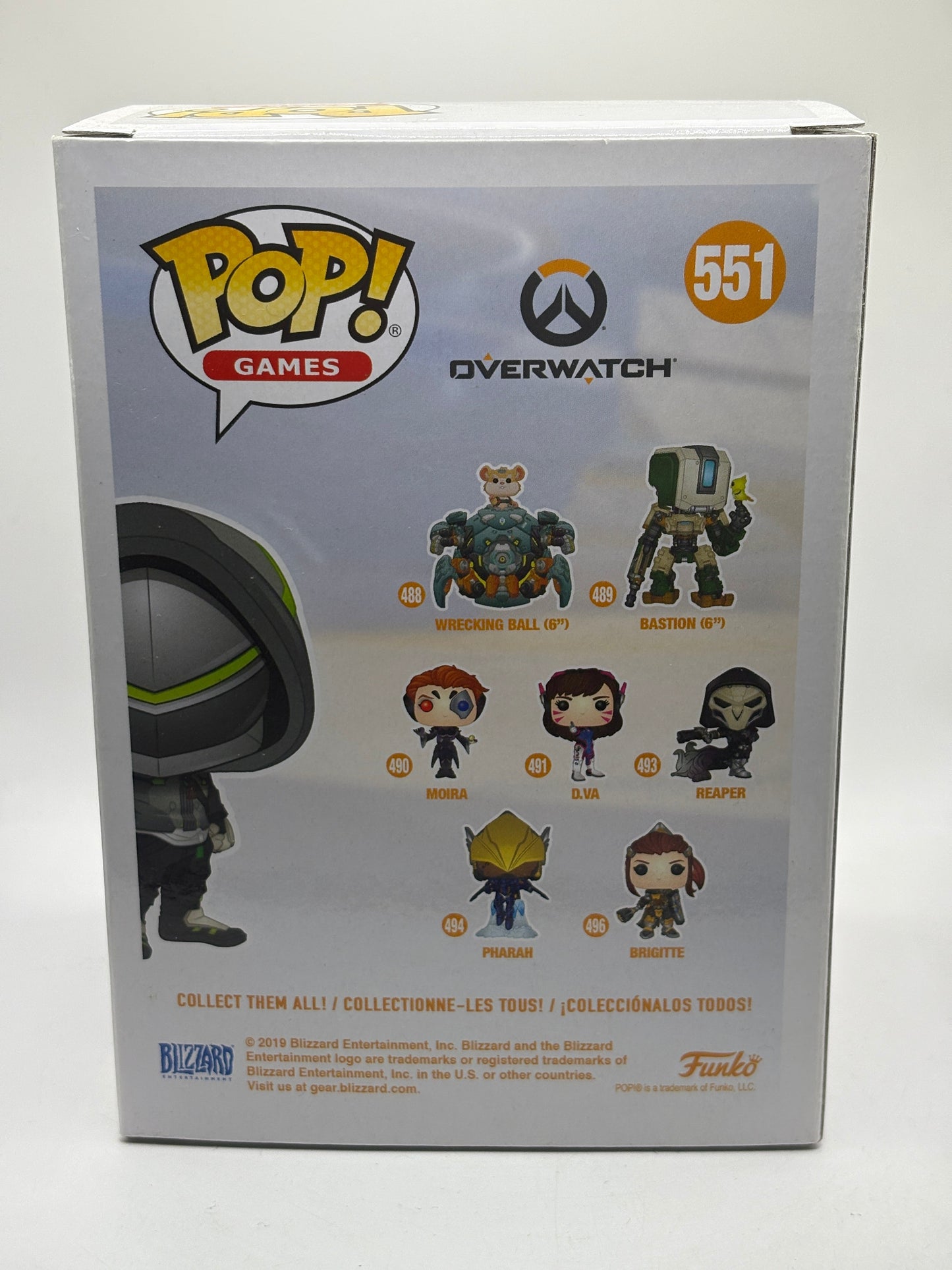Funko POP! Games Overwatch #551 Genji Vinyl Figure FRENLY BRICKS - Open 7 Days