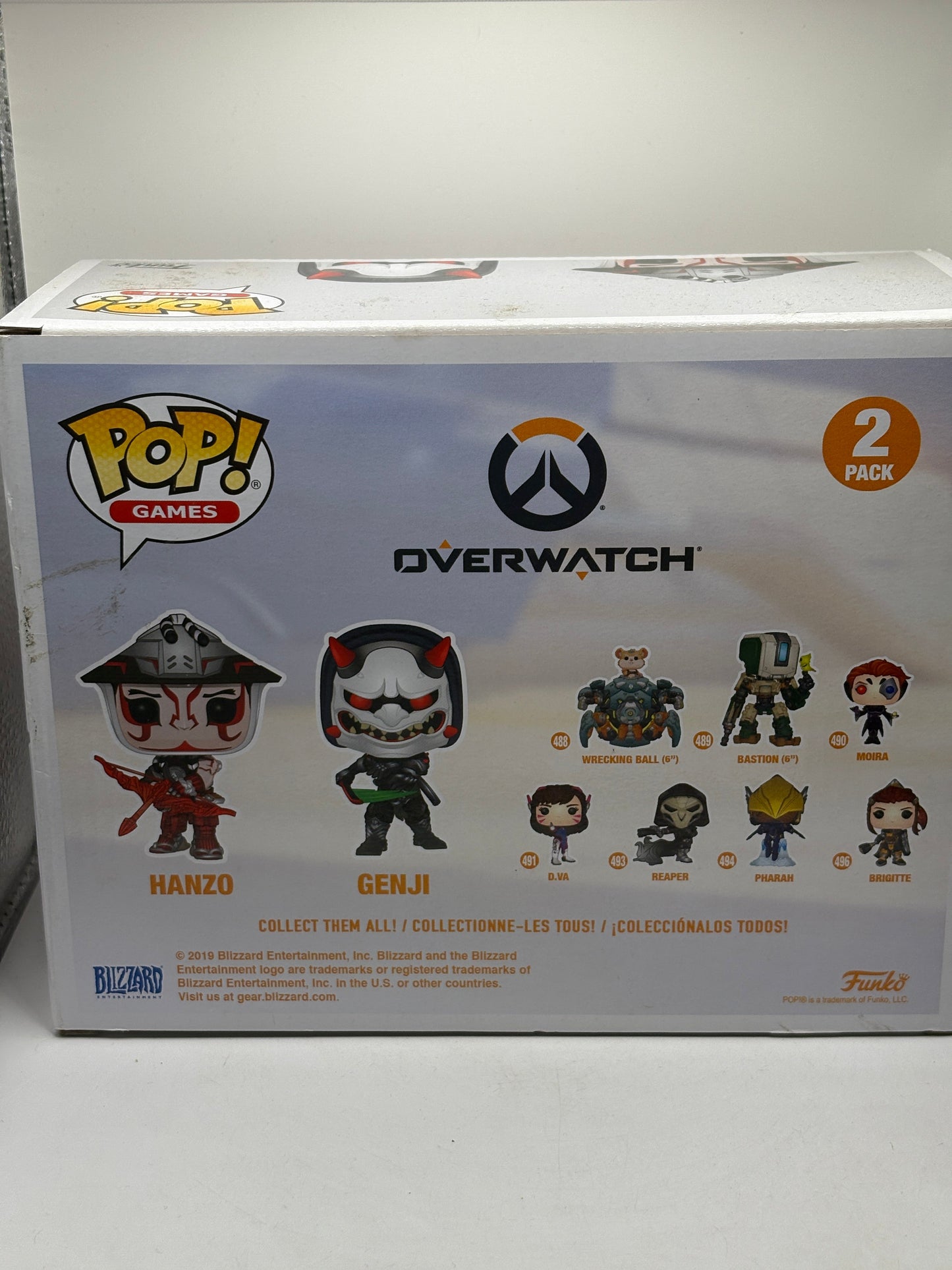 Funko POP! Games Hanzo & Genji 2 Pack 2019 E3 Limited Edition FRENLY BRICKS - Open 7 Days