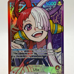 One Piece TCG OP06 - Uta OP06-001 Leader Alternate Art Nm FRENLY BRICKS - Open 7 Days