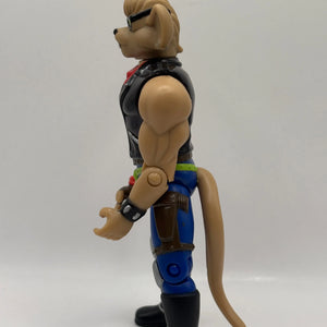 Vintage Biker Mice From Mars - Throttle Action Figure 1993 Galoob FRENLY BRICKS - Open 7 Days