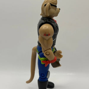 Vintage Biker Mice From Mars - Throttle Action Figure 1993 Galoob FRENLY BRICKS - Open 7 Days