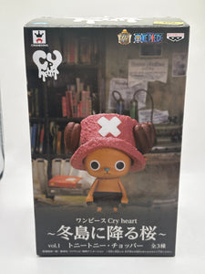Banpresto Tony Tony Chopper ONE PIECE Cry heart Winter Island Cherry Blossoms