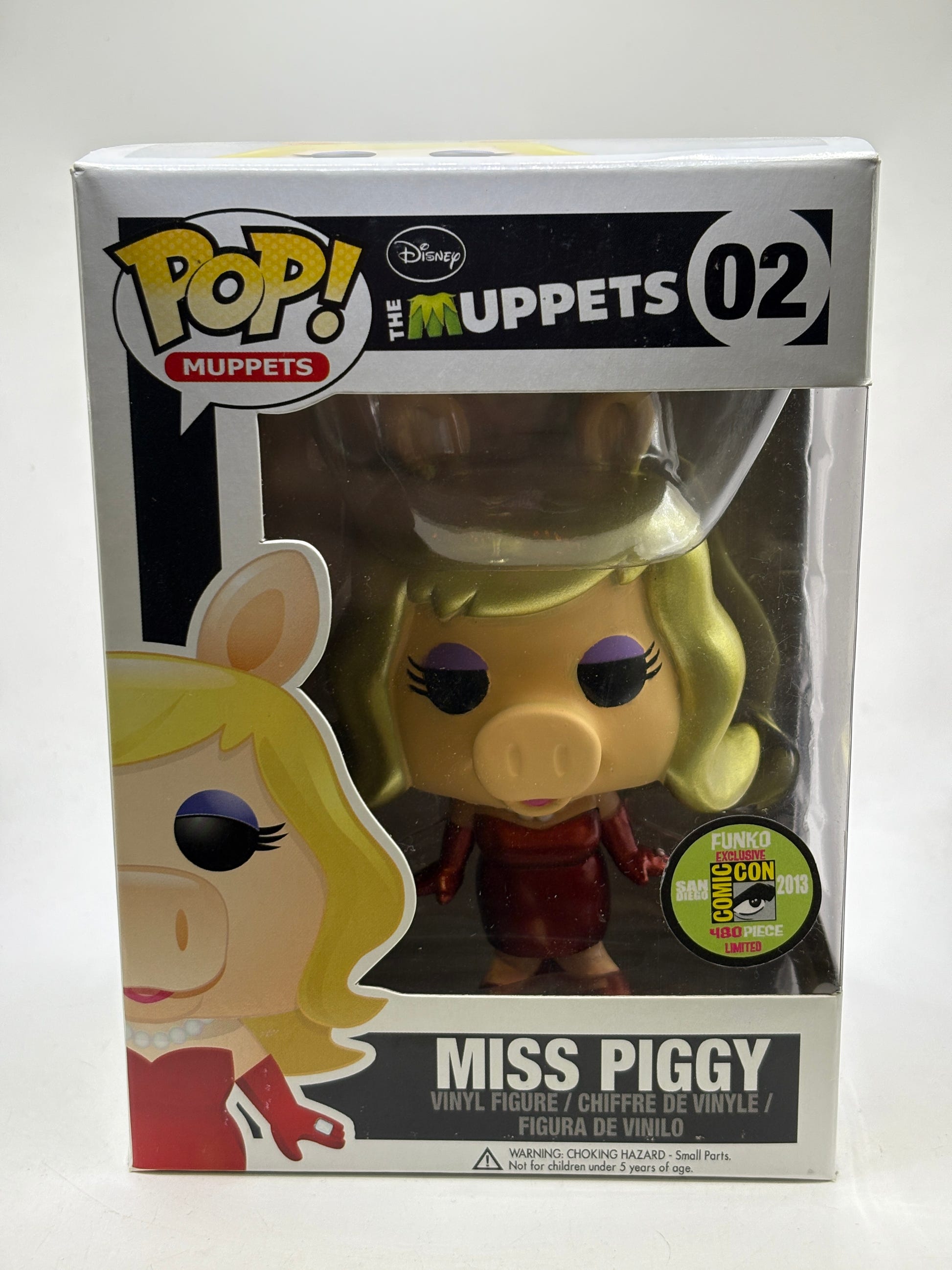Funko POP! Muppets The Muppets #02 Miss Piggy Vinyl Figure 480 Piece Limited image 1