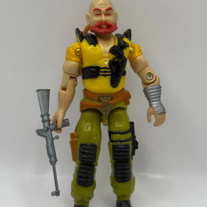 Vintage 1987 3.75” Hasbro GI Joe Taurus V1 Figure Sgt. Slaughter’s Renegades FRENLY BRICKS - Open 7 Days