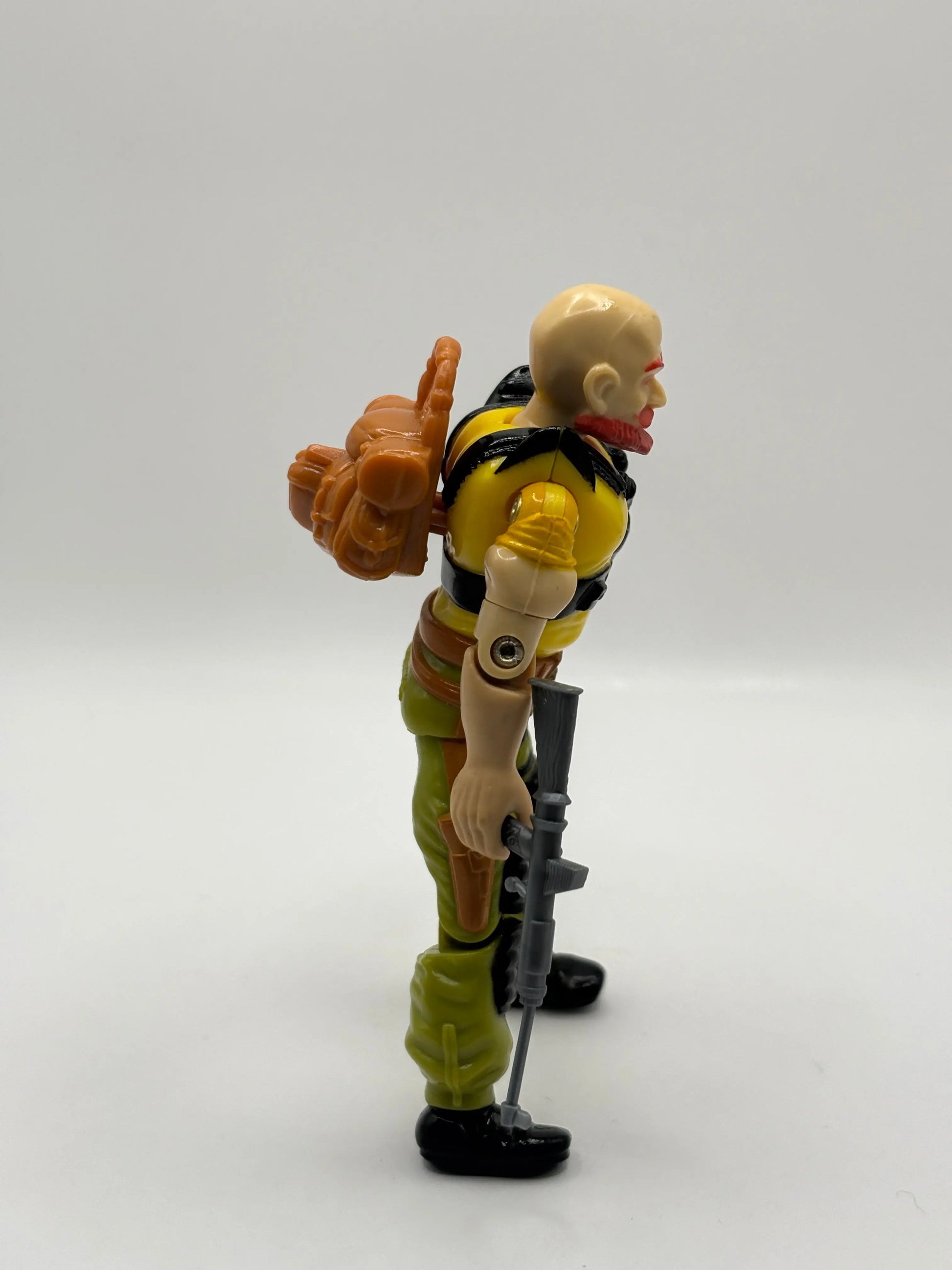 Vintage 1987 3.75” Hasbro GI Joe Taurus V1 Figure Sgt. Slaughter’s Renegades FRENLY BRICKS - Open 7 Days