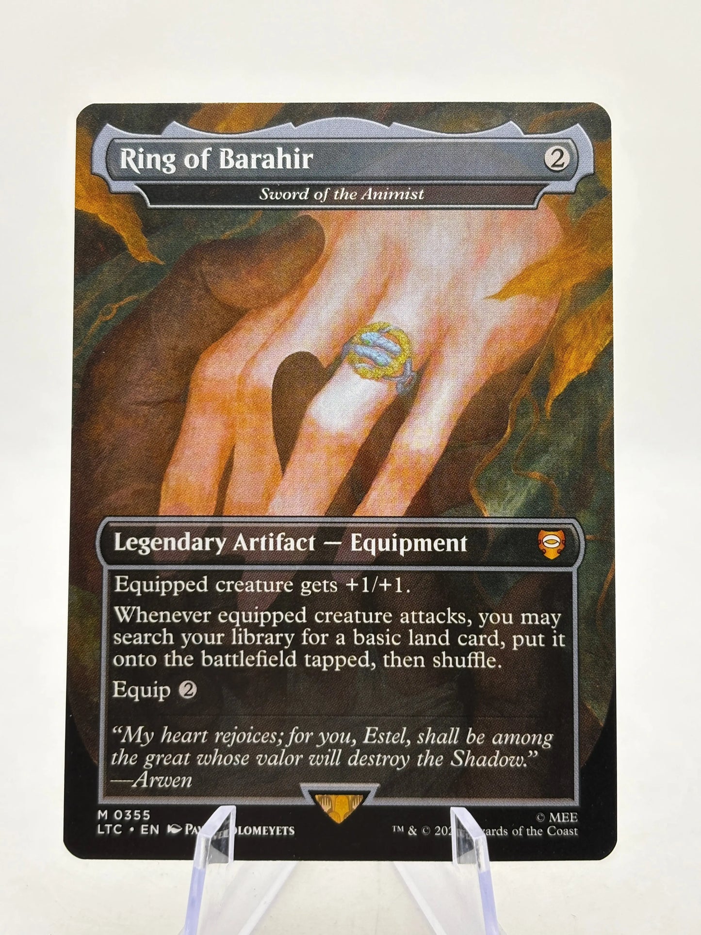 Magic the Gathering LTC - Ring of Barahir 0355 Mythic LTC LP FRENLY BRICKS - Open 7 Days