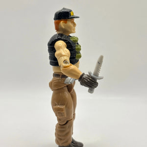 GI Joe STEAM ROLLER original 1987 Mobile Command Center Driver Loose FRENLY BRICKS - Open 7 Days