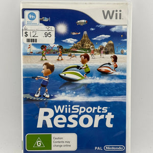 Nintendo Wii - Wii Sports Resort 2009 Video Game with Manual FRENLY BRICKS - Open 7 Days