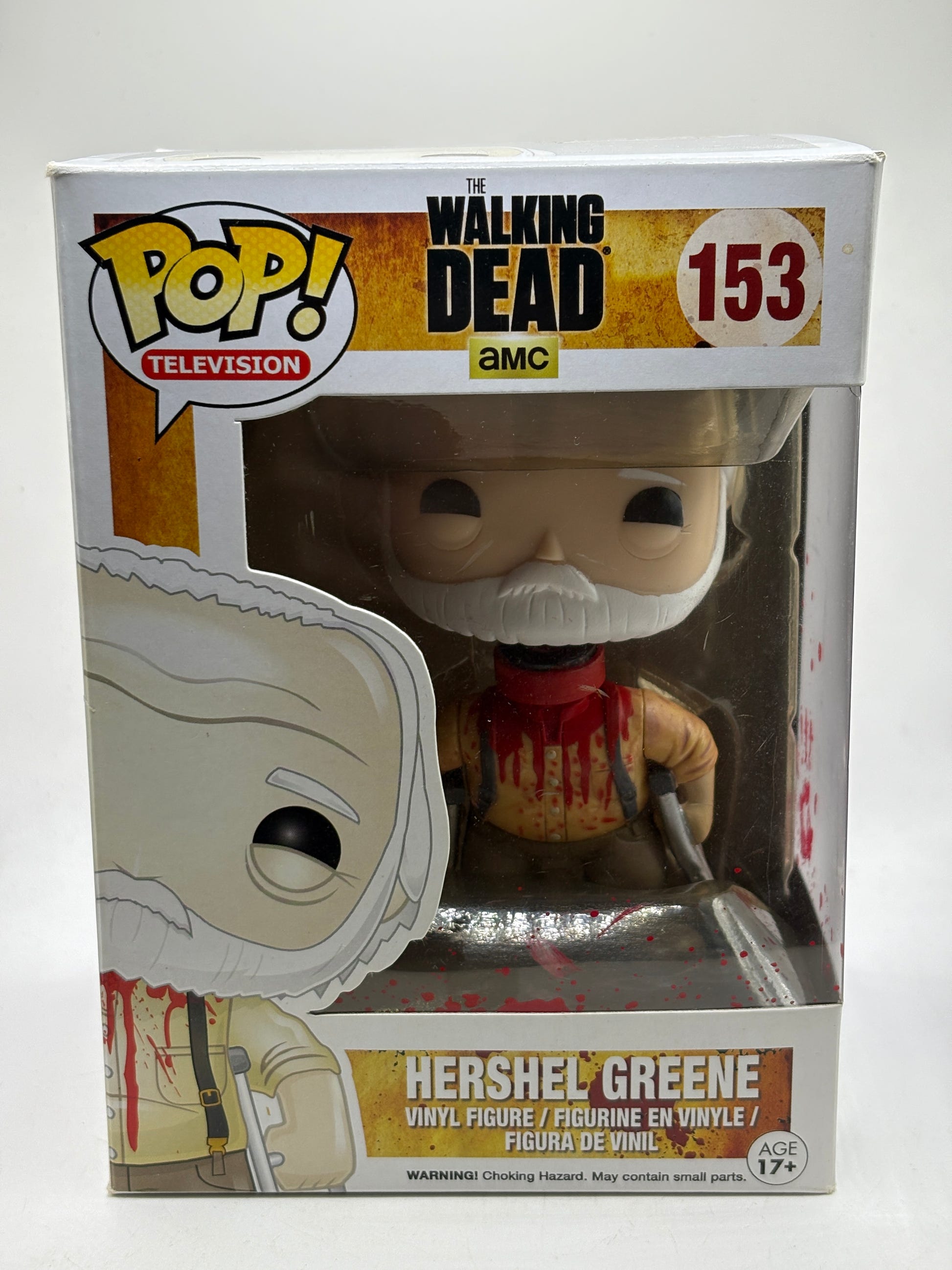 Funko POP! Television The Walking Dead #153 Hershel Greene Vinyl Figure image 1