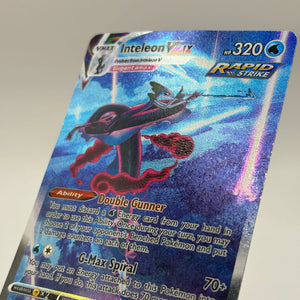 Pokemon TCG Fusion Strike - Inteleon VMAX 266/264 Alternate Art Secret Rare LP FRENLY BRICKS - Open 7 Days