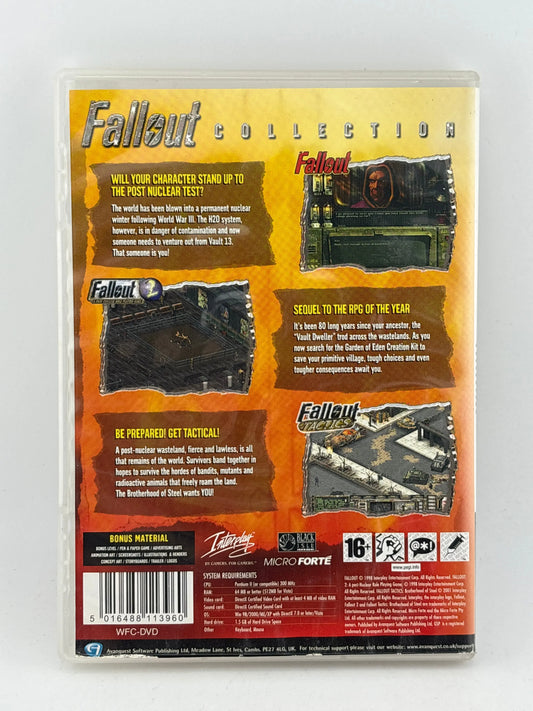 PC Video Game - Fallout Collection White Label 3 in 1 Video Game FRENLY BRICKS - Open 7 Days