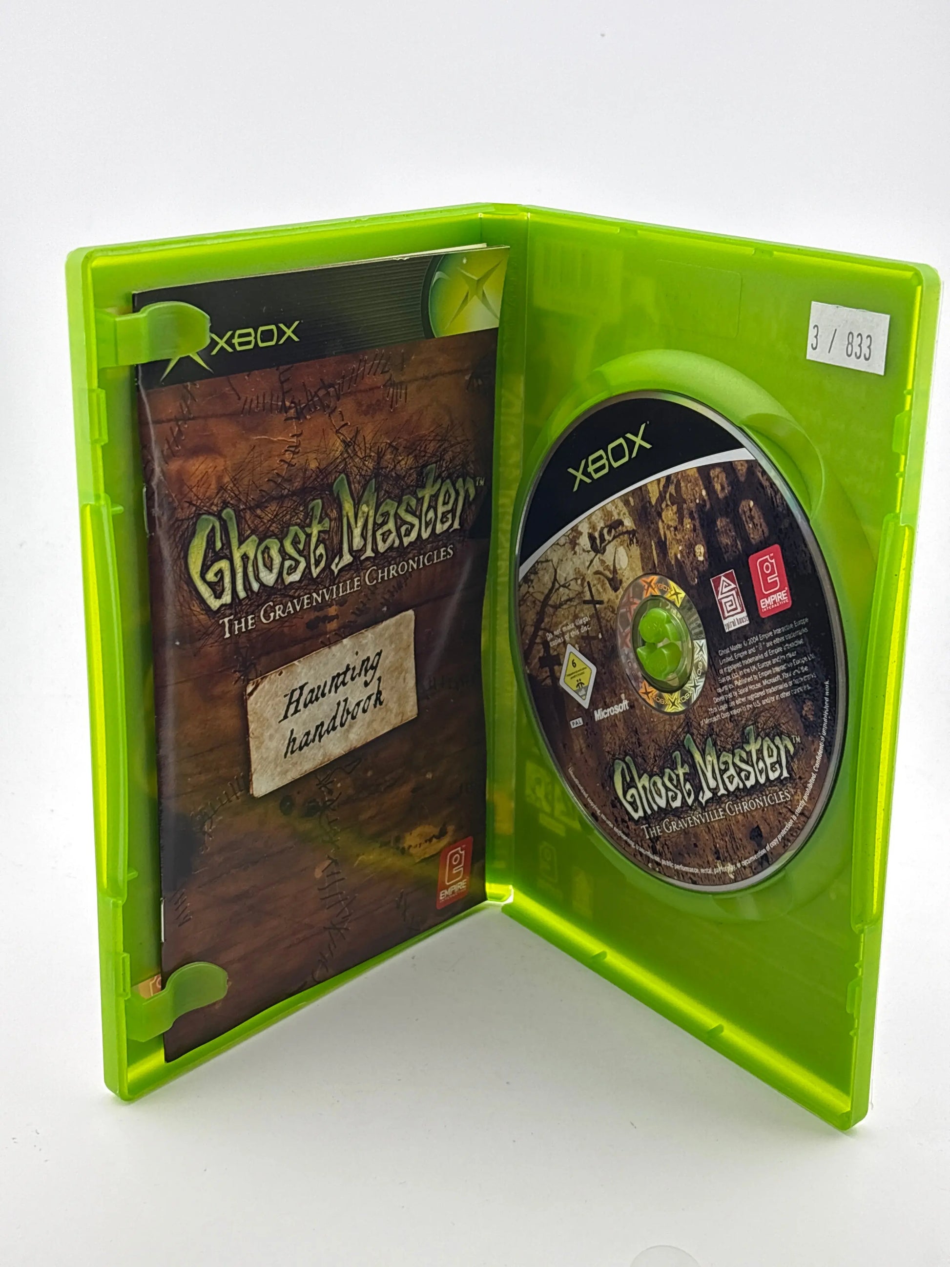 Xbox Video Game - Ghost Master The Gravenville Chronicles Game & Manual FRENLY BRICKS - Open 7 Days