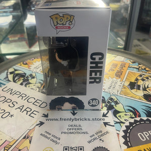 Funko POP! Rocks - CHER #340 Diamond glitter exclusive FRENLY BRICKS - Open 7 Days